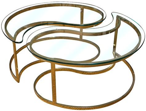 Ying Yang Coffee Table, Yin Yang Table, Dojo Ideas, Austin Apartment, Yin Yang Designs, Gym Machines, Architecture Art Design, Room Stuff, Brass Coffee Table