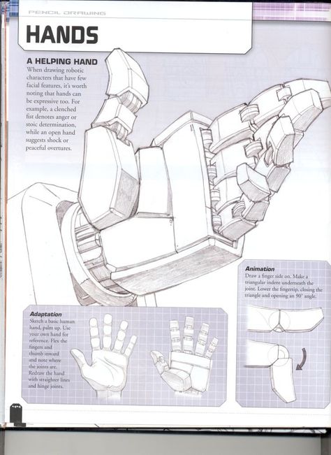 Mecha Hand Reference, Robot Tutorial Drawing, Robot Hand Drawing Reference, Transformers Hand Reference, Robot Anatomy Drawing, Robot Hands Reference, Transformers Sketch Drawings, Robot Arm Drawing Design Reference, Mecha Drawing Tutorial