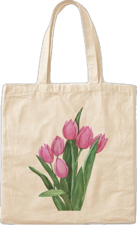 Painting Tote Bags Aesthetic, Tote Bag Painting Ideas Flowers, Painted Tote Bags Ideas, Painting Tote Bags Ideas, Painting Ideas On Tote Bags, Tote Bag Design Paint, Tote Bag Ideas Paint, Painting Tote Bag Ideas, Easy Tote Bag Painting