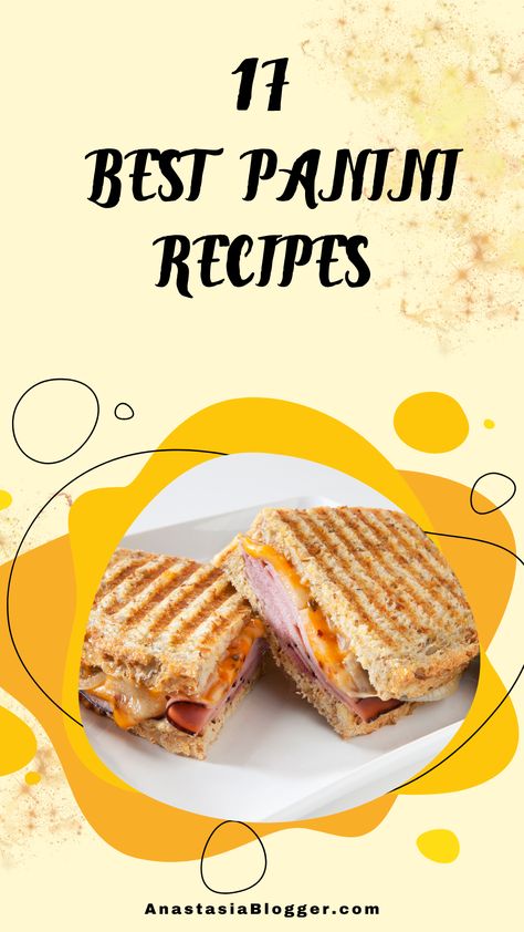 Craving a delicious, melty, and cozy panini straight from Italy? Look no further! We've gathered 17 of the BEST panini recipes that are easy and incredibly tasty. Prepare to impress your friends and family with these mouthwatering Italian sandwich creations! Don't miss out, follow us for more delectable dishes that will take your taste buds on a culinary journey! Pizza Panini Sandwiches, Best Panini Sandwiches, Panini Recipes Easy, Easy Panini Sandwiches, Easy Panini Recipes, Sourdough Sandwich Recipes, Best Panini Recipes, Panini Press Recipes, Panini Ideas