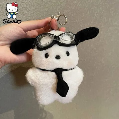 Sanrio Keychain, Blush Accessories, Car Mirror Decorations, Kawaii Dog, Self Defense Keychain, Cartoon Bag, Car Charms Mirror, Dog Keychain, Keychain Design