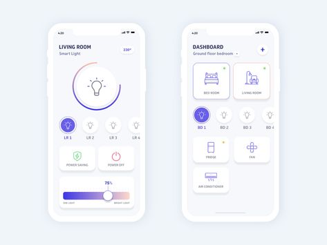 Smart Home - IOT by Firos nv Tech App Design, Technology App Design, Fintech App Ui Design, User Interface Design Mobile App, Smart Home App Design, Iot Design, Ui Ux 디자인, Mobile App Design Inspiration, App Interface Design