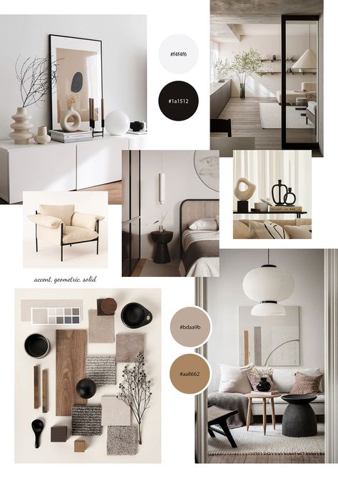 Interior Design moodboards :: Behance Blue Accent Interior Design, Interior Design Mood Board 2024, Mood Board Modern Interior, Modern Moodboard Interior Design, House Design Mood Board, Organic Interior Design Concept, Interior Design Content Ideas, Bedroom Mood Board Interior Design, Interior Mood Board Ideas