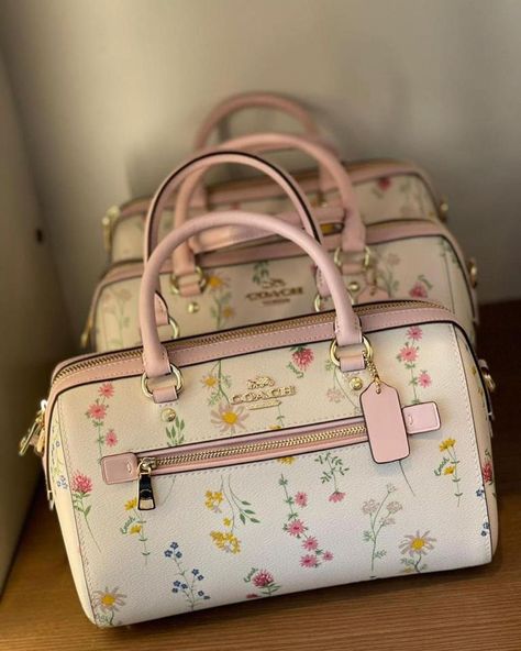 Purses And Handbags Aesthetic, Cute Coach Bags, Cute Bags And Purses, Aesthetic Purse, Tas Coach, Cute Luggage, Inside My Bag, Luxury Bags Collection, Cute Purse