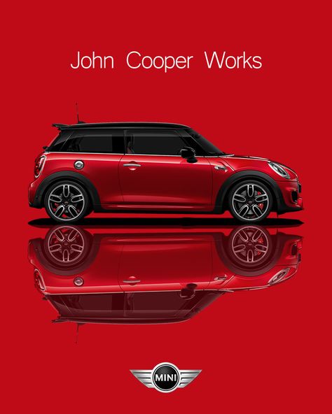 Mini John Cooper Works, Mini Ideas, John Cooper Works, John Cooper, Mini Clubman, Mini Mini, Mini Cooper, It Works, Van