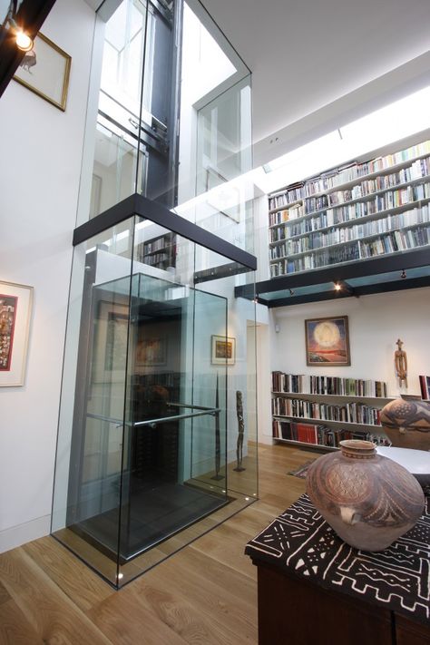 House Lift, Elevator Interior, Glass Lift, Elevator Design, Glass Elevator, Modern Villa Design, Lift Design, Casa Container, Modern Beach House