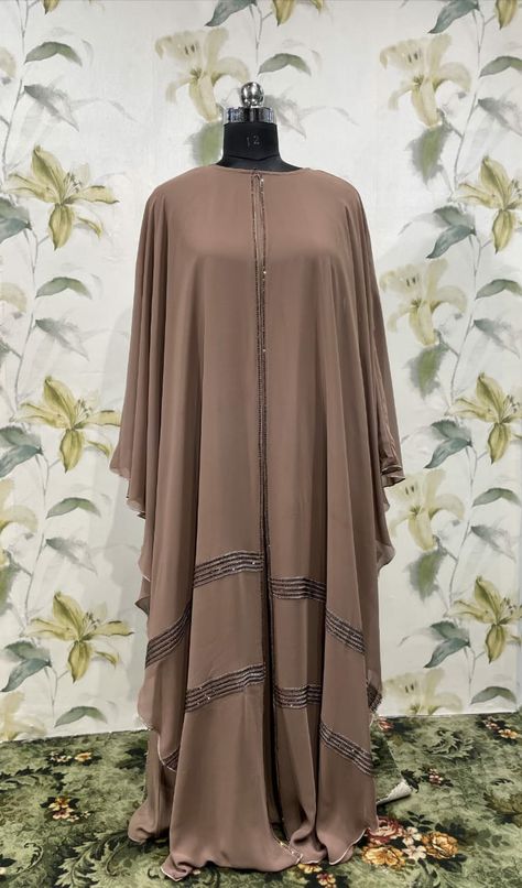 Abaya Stone Design, Abaya With Stone Design, Abaya Fabric, Latest Abaya Designs, Stylish Abaya, Dubai Abaya, Abaya Designs, Arab Fashion, Abayas Fashion