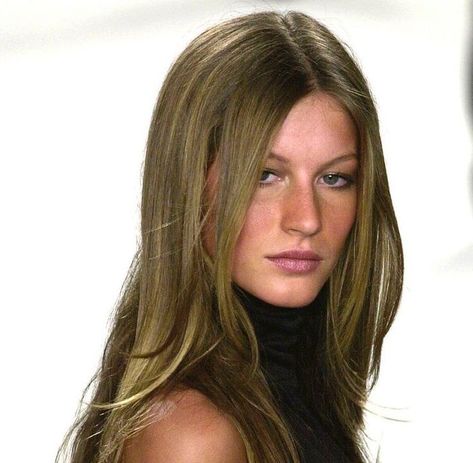 Gisele Bundchen, A Woman, Blonde, Hair, Black