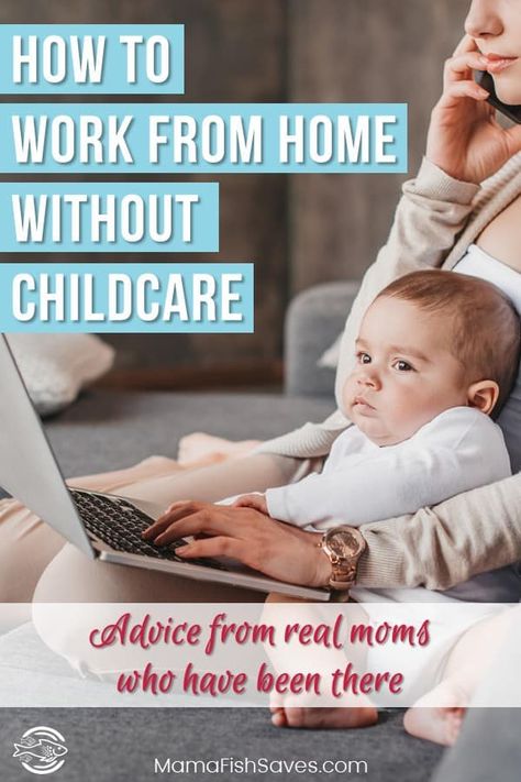 How to work from home as a stay-at-home mom | Working at home without childcare | Advice from moms on having an at home career #workfromhome #stayathomemom #workingmom via @mamafishsaves Working At Home, Real Mom, Real Moms, Mom Jobs, Writing Career, Work From Home Opportunities, Work From Home Tips, How To Work, Freelance Writing