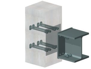 HALFEN HUC Universal Connection System is a group of components that together provide effective solutions for transferring high structural loads into concrete structures. Steel Conection, Construction Details Architecture, Universal Connection, Curtain Wall Detail, Steel Architecture, Steel Beam, Framing Construction, Steel Structure Buildings, Steel Trusses