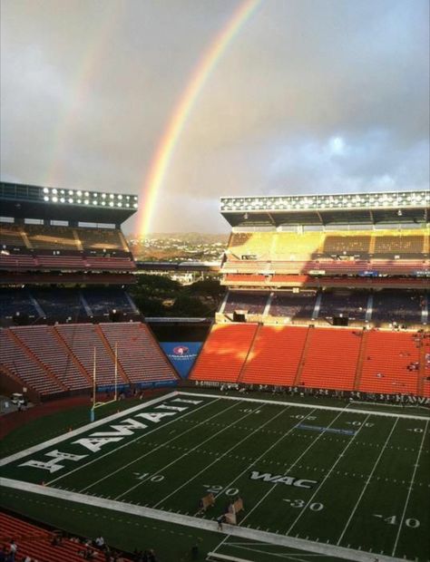 Double Rainbows, Byu Hawaii, Hawaiian Lifestyle, University Of Hawaii At Manoa, Warriors Football, Nfl Pro Bowl, Beautiful Hawaii, Moving To Hawaii, Hawaii Pictures