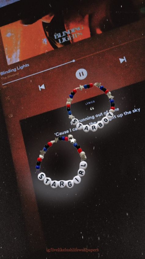 "Free shipping!  The Weeknd fans look no more. These stretchy handmade bracelets are fully customizable and come in all colors, sizes, and phrases. Although the default word is \"starboy\" or \"stargirl,\" you can customize it with any phrase you want whether that's \"Weeknd,\" \"heartless,\" \"xo,\" or any of your favorite song titles. The choice is yours. Get ready for the tour, or just show your admiration for The Weeknd with these bracelets.  The default color is labeled as \"multicolor (fea Starboy Bracelet The Weeknd, Starboy Bracelet, The Weeknd Bracelet, Starboy And Stargirl, Weeknd Heartless, Weeknd Merch, After Hours Till Dawn, The Weeknd Starboy, The Weeknd Merch