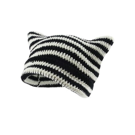 PRICES MAY VARY. 100% Polyester Toggle closure Hand Wash Only Soft and cozy fabric. One size fit most. 100% handmade, Crochet beanie hat for women. Y2k aesthetic beanies for women. Y2k accessories. Service: Any question let us know and we will serve you within 24 hours. Cat Ears Hat, Cat Eared Beanie, Grunge Accessories, Fox Hat, Crochet Hat For Women, Cat Beanie, Crochet Knit Hat, Bonnet Crochet, Knitted Cat