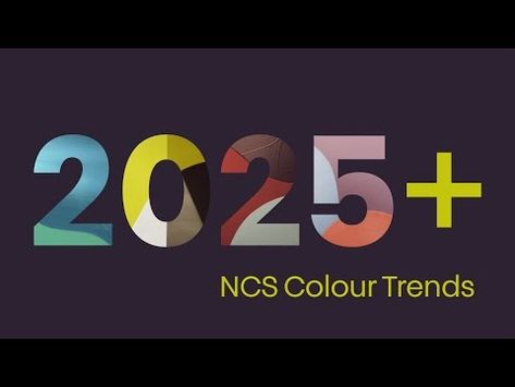 (435) NCS Colour Trends 2025+ - YouTube Colour Trends, Color Samples, The Trend, On Off, Color Trends, Creative Director, Color Patterns, Shop Design, Tool Design