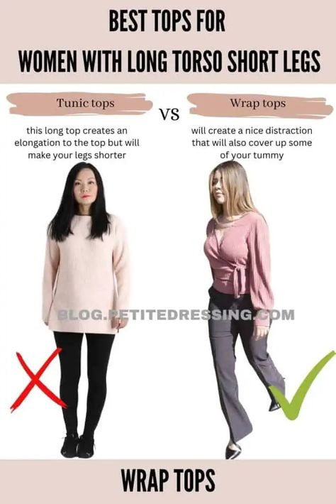 Jeans For Short Legs, Short Legs Outfit, Short Torso Outfits, Short Legs Long Torso, Petite Dressing, Tummy Wrap, Shoe Guide, Rectangle Body Shape, Legs Outfit