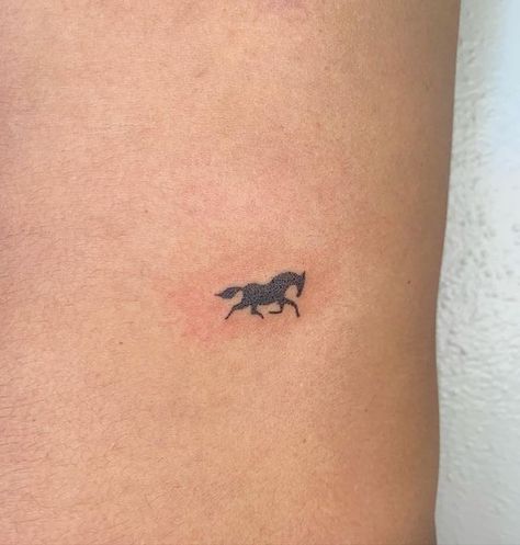 Mini Tattoos Horse, Vintage Horse Tattoo, Horse Small Tattoo, Horse Rider Tattoo, Mini Horse Tattoo, Little Horse Tattoo, Tiny Horse Tattoo, Mule Tattoo, Wild Horse Tattoo