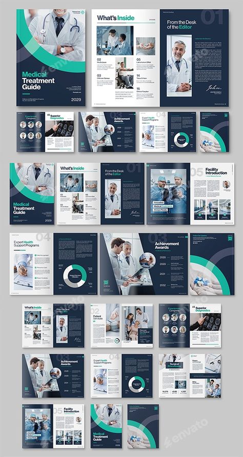 Healthcare Brochure Template, Print Templates | GraphicRiver Healthcare Brochure, Print Templates, Brochure Template, Health Care, Wordpress, Quick Saves