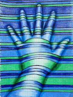 Hand Optical Illusion Art, Op Art For Kids, 7th Grade Art Projects, Easy Op Art, Op Art Painting, Op Art Projects, Optical Illusions Drawings, Intermediate Art, Op Art Lessons