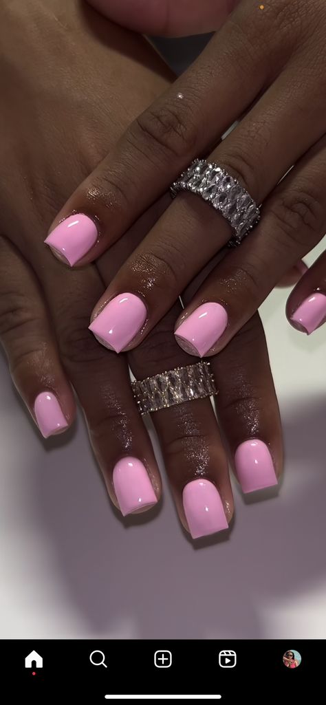 Square Acrylic Nails Plain Color, Square Acrylic Nails Plain, Acrylic Nails Plain Color, Nails Plain Color, Toenails Acrylic, Plain Acrylic Nails, Acrylic Nails Chrome, Drippy Nails, Short Nails For Black Women