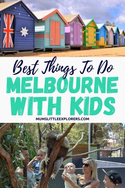 Best Things to do in Melbourne with Kids | The Ultimate Family Guide What To Do In Melbourne Australia, Melbourne Must Do, Melbourne Itinerary, Melbourne Activities, Australia With Kids, Melbourne To Sydney Road Trip, Day Trips From Melbourne, Melbourne Attractions, Things To Do In Melbourne