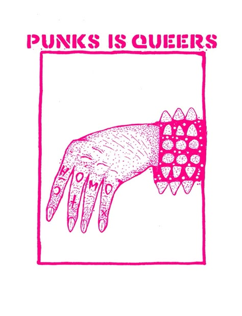 Queer Punk, Punk Diy, Queer Love, Trans Art, Punk Culture, Punk Poster, Protest Art, Patch Ideas, Punk Art