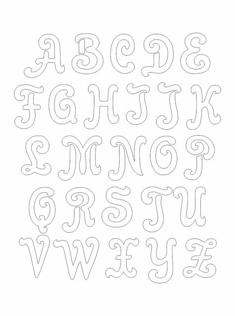 +Printable+Alphabet+Letter+Stencils Lettering Alphabet Design, Print Letters Alphabet, Big Letter, Letters To Print Out Free Printables, Lettering Stencils Printables Free, Letter Stencils Printables Free, Lettering Fonts Alphabet Free Printable, Big Fonts, Letters To Print