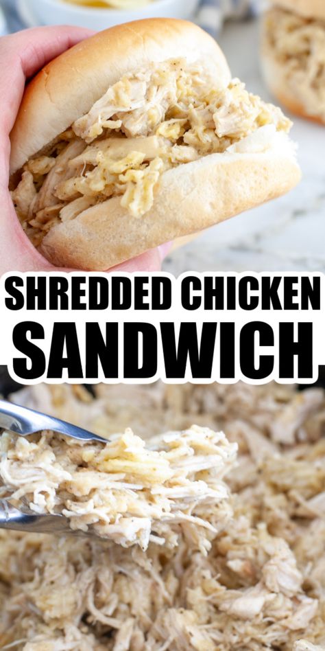 Hand holding chicken sandwich. Cream Of Chicken Sandwiches Recipes, Roots Chicken Sandwiches, Hit Chicken Sandwiches, Shredded Chicken Sandwiches With Ritz Crackers, Crockpot Shredded Chicken Sandwiches Easy Recipes, Instapot Shredded Chicken Sandwiches, Gluten Free Shredded Chicken Sandwiches, Shredded Chicken On A Bun, Shredded Chicken Sandwiches Stovetop