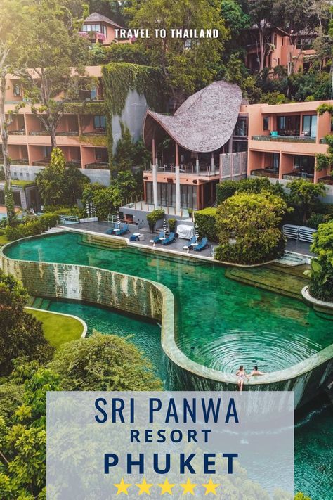 Traveling to Thailand? Add Sri Panwa resort, Phuket to your travel plans 🙏 this luxury hotel is rated as one of the best in Southern Thailand, with spectacular views and location. Sri Panwa Phuket, Phuket Thailand Travel, Thailand Resorts, Phuket Resorts, Phuket Hotels, Holiday Travel Destinations, Thailand Beaches, Thailand Hotel, Hotel Pool