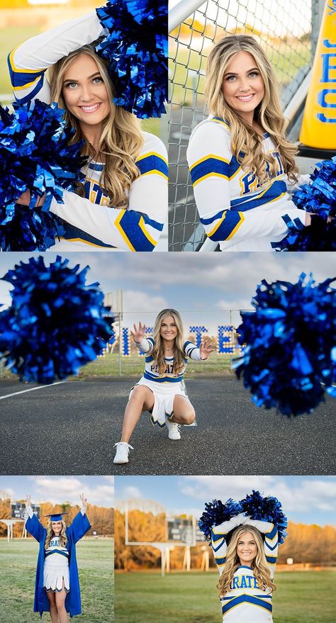 cheerleading pictures Cheerleader Photoshoot Ideas, Cheerleader Photoshoot, Drill Team Pictures, Cheerleading Picture Poses, Cheerleading Poses, Senior Cheerleader, Posing For Pictures, Cheer Team Pictures, Cheer Photography