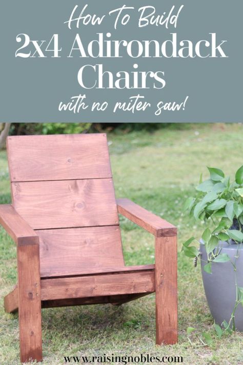 Adirondack Chairs Diy Plans Free, How To Make Outdoor Furniture, Adarandik Chair Diy, Simple Adirondack Chairs Diy, Wood Outdoor Chairs Diy, Modern Adirondack Chair Diy, Diy Outdoor Chair Plans, Diy Wood Outdoor Chair, How To Make Adirondack Chairs