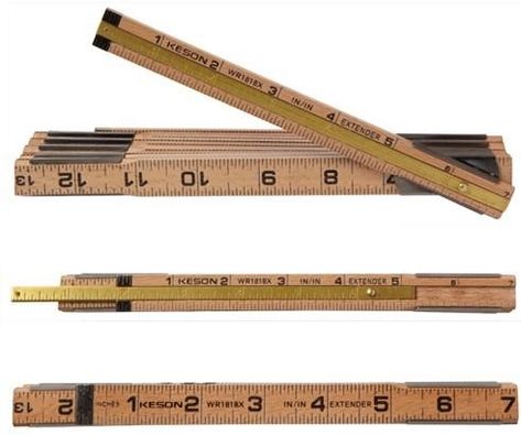 The History of Measuring Tools - Keson Measuring Wheel, Brick Mason, Metal Tape, Sewing Tape Measure, Wooden Ruler, Metric Measurements, Moving Supplies, Magnetic Tape, Modern Tools