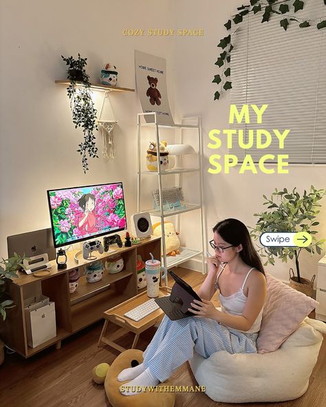 Best Desk Lamp, Gaming Rooms, Interior Design Layout, Study Sessions, Study Pictures, Comfortable Furniture, Editing Inspiration, School Season, Ipad Stand