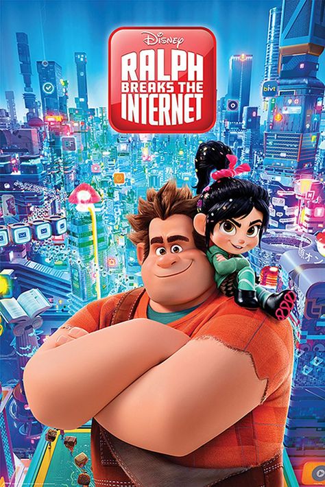 Wreck It Ralph Halloween, Fantasy Animation, Wreck It Ralph Movie, Disney Poster, Adventure Video, Ralph Breaks The Internet, Animated Movie Posters, Vanellope Von Schweetz, Disney Animated Movies