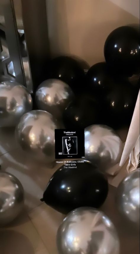 The Weeknd Houseofballoons Wallpaper, The Weeknd Balloons, The Weeknd Birthday Invitation, Weeknd Birthday Theme, Birthday Decorations 17 Party Ideas, The Weekend Theme Party, The Weekend Party Theme, The Weekend Birthday Theme, House Of Balloons Party The Weeknd