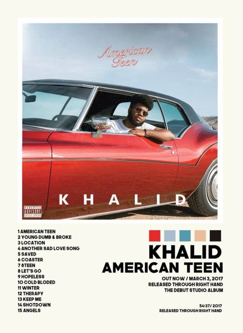 Cornell Dorm, Khalid Poster, Khalid Quotes, Artists Posters, Tour Design, Tour Poster, Music Poster Design, Dorm Posters, Lyric Poster