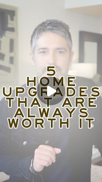 Loren Kreiss on Instagram: "Here are 5 home upgrades that are ALWAYS worth it.

#homeupgrade #interiordesigntrends #interiordesigninspiration #interiordesignideas #interiordesigntips #homeinspiration #luxuryinteriordesign #uniquehomedesign" Loren Kreiss, Living Room Redo, Unique House Design, Room Redo, Home Upgrades, Financial Advice, Interior Design Tips, Interior Design Trends, Luxury Interior Design