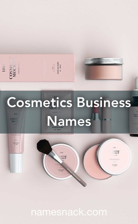 Beauty Product Name Ideas, Skin Care Page Name Ideas, Business Cosmetic Ideas, Names For Cosmetic Business, Cosmetic Page Name Ideas, Beauty Products Name Ideas, Beauty Business Names Ideas Inspiration, Make Up Brand Name Ideas, Makeup Brand Ideas