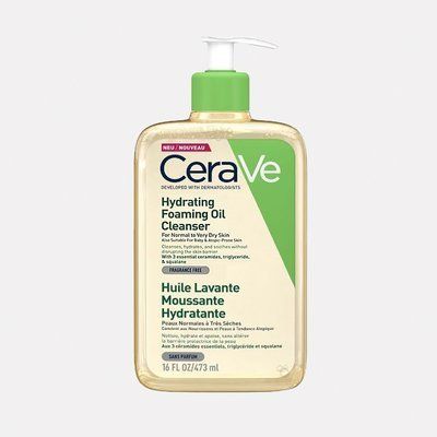 Hydrating Foaming Oil Cleanser, Squalene Oil, Oil Face Wash, Cerave Cleanser, Squalane Oil, Oil Based Cleanser, Skin Cleanse, Oil Cleanser, Benzoic Acid