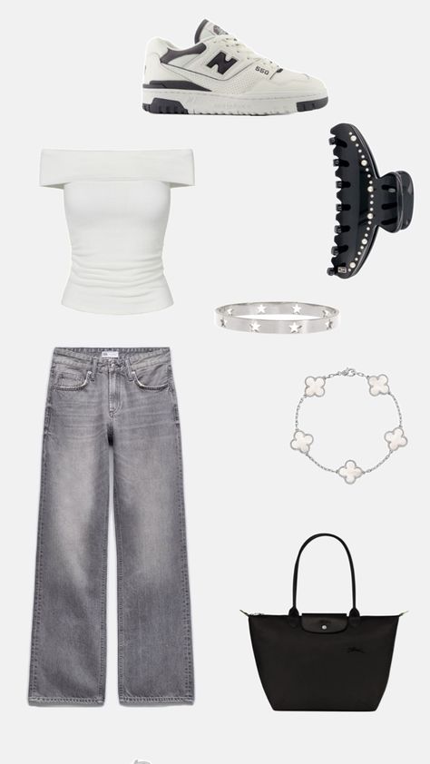 gray pants , van Cleef , claw clip ,long champ bag , top Winter Outfits 2024, Job Clothes, New York Outfits, Downtown Outfits, Boyfriend Girlfriend Photos, Outfit Layout, Uni Outfits, Random Image, Winter Fits