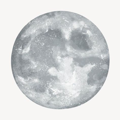 Ilustración de luna llena gris sobre fon... | Free Vector #Freepik #freevector #diseno #sticker #dibujados-mano #luna Moon Illustration Art, Full Moon Illustration, Luna Sticker, Moon Vector Illustration, Luna Anime, Tee Illustration, Cartoon Moon, Moon Png, Spider Coloring Page