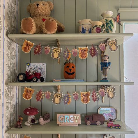 Fall edition of the nursery shelves. 🦉🎃🍁 . . . #fall #falldecor #falldecorations #nursery #nurserydecor #nurseryinspo #nurserydesign #nurseryroom #nurseryideas #nurseryinspiration Nursery Shelves, Nursery Inspo, Nursery Inspiration, Nursery Design, Nursery Decor, Fall Decor, Nursery, Shelves, Quick Saves