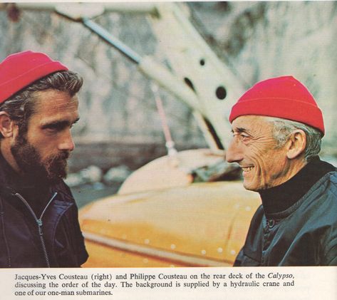 Scan from Jacques-Yves Cousteau's, The Shark, 1970 Jacques Yves Cousteau, Jacques Cousteau, Scuba Tank, Jane Goodall, Anthony Bourdain, Order Of The Day, The Shark, Fashion Board, Real Life