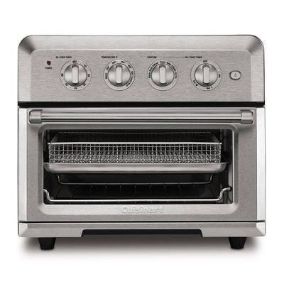 Cuisinart Air Fryer Toaster Oven Stainless Steel CTOA-122 Cuisinart Air Fryer Toaster Oven, Cuisinart Air Fryer, Air Fryer Toaster Oven, Convection Toaster Oven, Stainless Steel Oven, High End Kitchens, How To Cook Sausage, Air Frying, Air Fry