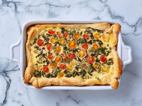 Puff Pastry Quiche, Food Network Recipes Pioneer Woman, Ree Drummond Recipes, Rectangular Cake, Quiche Recipe, Pioneer Woman Recipes, Frozen Puff Pastry, Ree Drummond, Puff Pastry Recipes