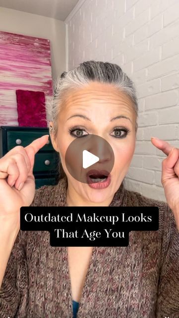 Natural Beauty Makeup Tips & Tricks on Instagram: "If you want a more youthful glow try changing these 3 things

#howtolookmoreyouthful #makeupforolderwomen #howtolookyounger #howtogetridofwrinkles #howtoagewell" Older Lady Makeup, Over The Top Makeup Looks, Makeup For Women Over 65, Makeup In Your 50s, Make Up For Over 60, Makeup For 70 Year Old Women, Makeup For White Hair, 50 Plus Makeup, Over 50 Makeup Looks