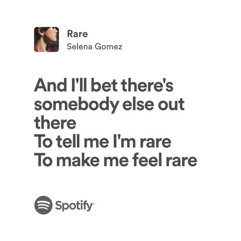 Rare Lyrics Selena Gomez, Selena Gomez Spotify, Selena Gomez Songs Lyrics, Selena Gomez Lyrics, Selena Gomez Rare, Selena Gomez Wallpaper, Lyrics Spotify, Spotify Lyrics, 365 Days