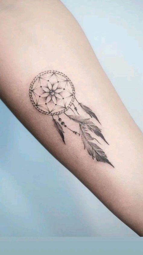 Dream Catcher Wrist Tattoo, Atrapasueños Tattoo, Luck Tattoo, Dream Catcher Tattoo Design, Dream Catcher Tattoo, Forearm Tattoo Women, Wrist Tattoos For Women, Tattoo Designs For Girls, Arm Tattoos For Women