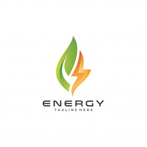 Solar Energy Logo Design, Green Energy Logo, Electricity Logo, Wv Logo, Energy Logo Design, Solar Logo, Solar Energy Design, Green Logo Design, Lightning Logo