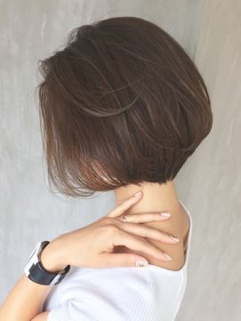 Korean Short Hair, Asian Short Hair, Shot Hair Styles, Fesyen Rambut, Haircut And Color, Penteado Cabelo Curto, 짧은 머리, Short Haircut, Short Hair Haircuts