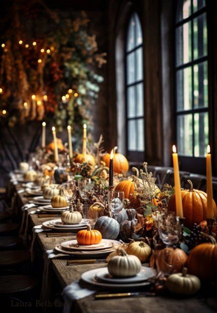 Dishfunctional Designs: Traditionally Unique Thanksgiving Tablescapes Ralph Lauren Fall Tablescape, Vintage Thanksgiving Tablescapes, Moody Thanksgiving Tablescape, Victorian Thanksgiving, Friendsgiving Dinner Party, Pottery Barn Style, Bar Night, Thanksgiving Time, Thanksgiving 2024